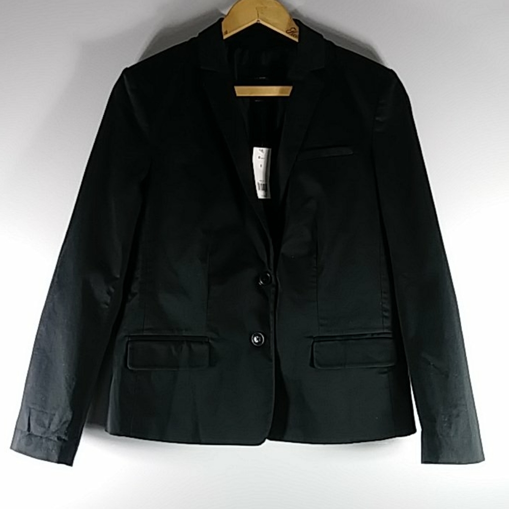 Banana Republic  black blazer  Sz 8  NWT